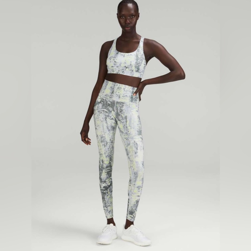Lululemon Vuori Women’s Wunder Train High Rise Leggings Tight Pants Short 28” 14 - Picture 2 of 11